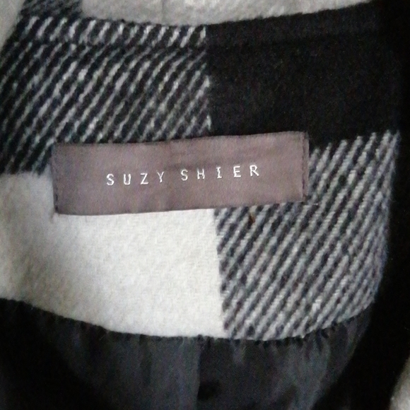 Black and white peacoat - Picture 6 of 8